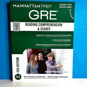 Manhattan Prep GRE Reading Comprehension & Essays Strategy Guide 7 – 4th Edition